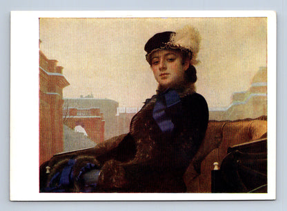 Pohlednice Rusko Obraz I. Kramskoi The Stranger 1883 (M28576)