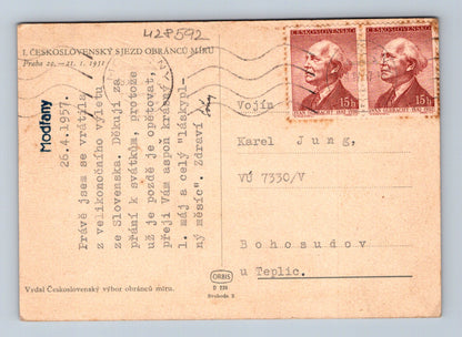 Pohlednice Picasso Holubice míru 1951 (M28592)