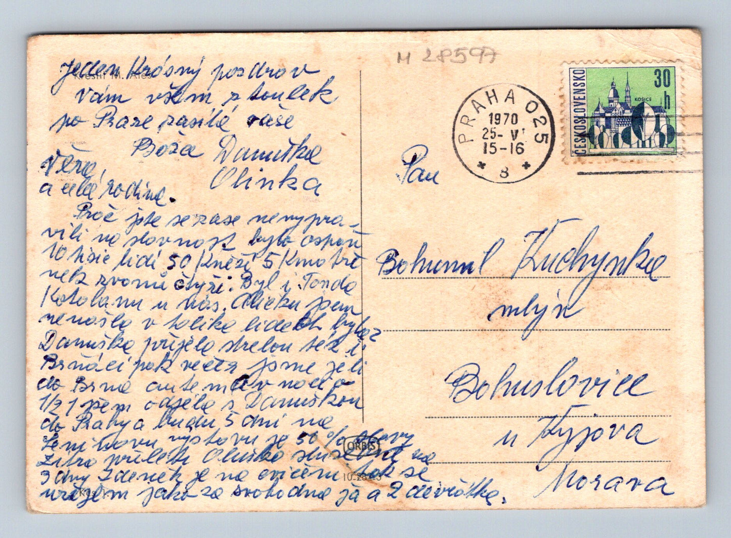 Pohlednice Praha humorná scéna s blátem 1925 (M28597)