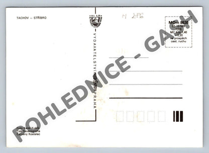 Pohlednice Tachov – Stříbro, víceobrázková pohlednice (M286)