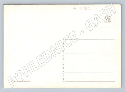 Postcard children in traditional costume M Fischerová Kvěchová (M2862)