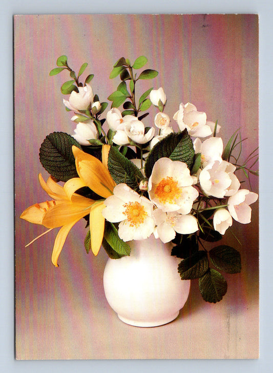 Pohlednice Kytice květin 1988 (M28707)