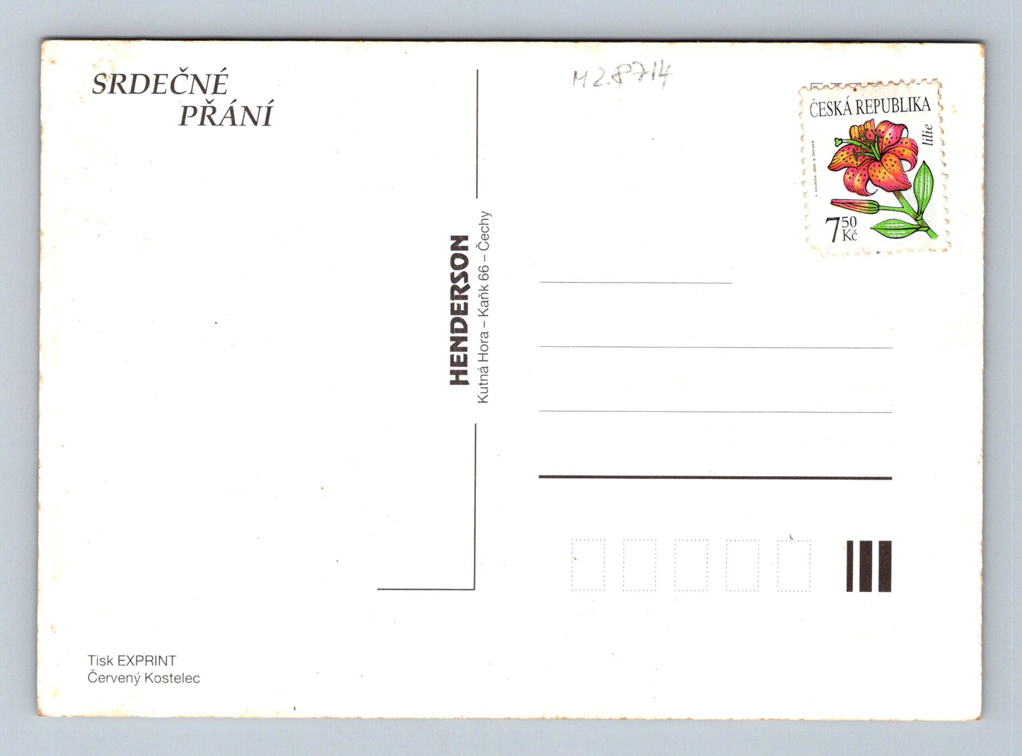 Pohlednice Květiny narcisy alstromerie (M28714)