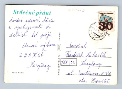 Pohlednice Kvetoucí azalky 1972 (M28723)