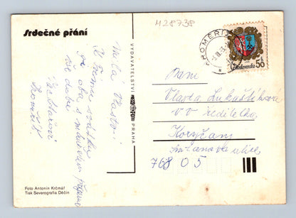 Pohlednice Kytice tulipánů 1953 (M28738)