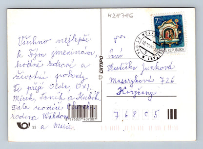 Pohlednice kytice květin 2006 (M28786)