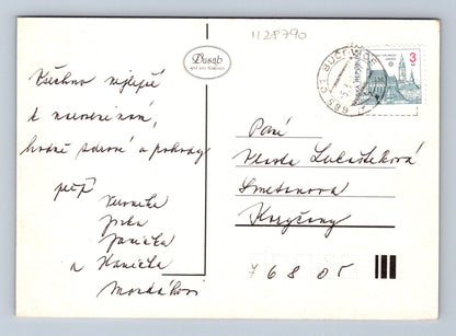 Pohlednice Vše nejlepší květiny koš 1999 (M28790)