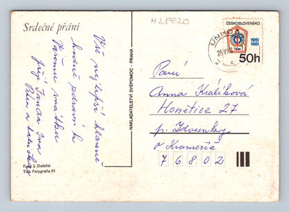 Pohlednice Tři růže 1981 (M28820)