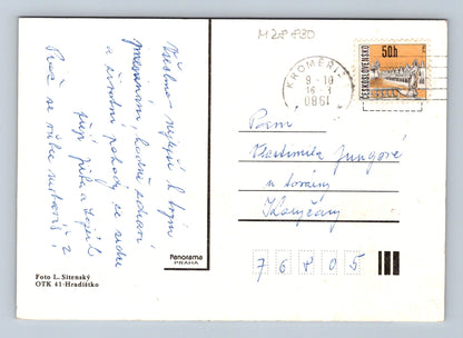 Pohlednice Československo červené růže 1980 (M28830)