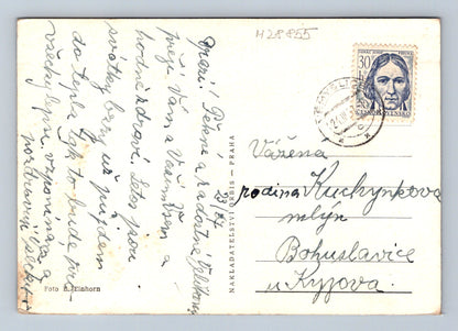 Pohlednice SRDEČNÉ PŘÁNÍ tulipány 1937 (M28855)