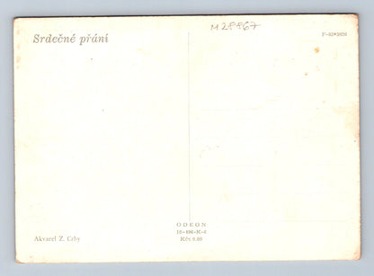 Pohlednice Květiny růže Z. Crha (M28867)