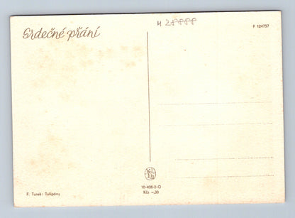 Pohlednice Kytice tulipánů F. Turek (M28888)