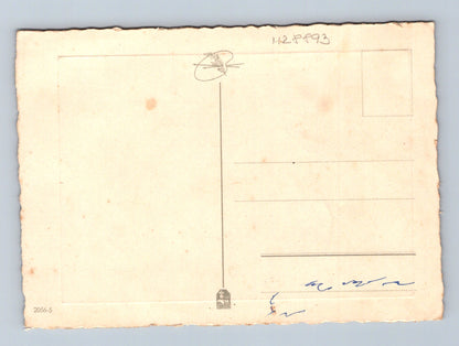Pohlednice Dítě na žebříku se psem a panenkou 1941 (M28893)
