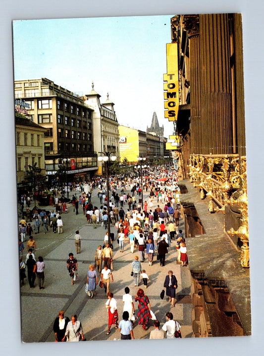 Pohlednice Praha pěší zóna 1988 (M28902)
