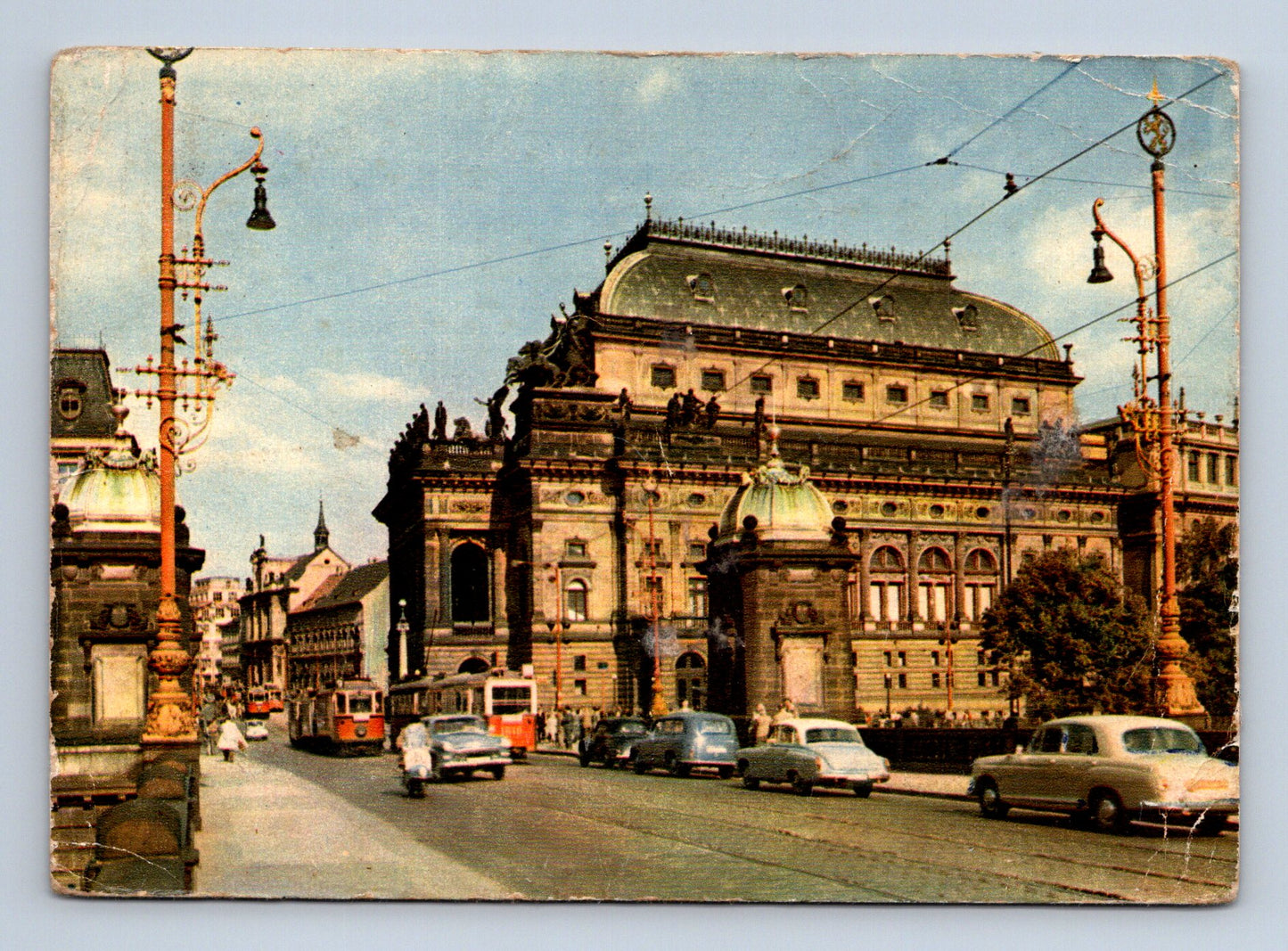 Pohlednice Praha Národní divadlo 1961 (M28906)