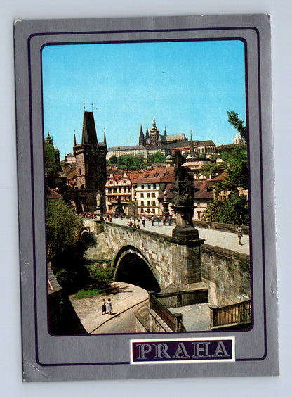 Pohlednice Praha Karlův most Hradčany (M28908)