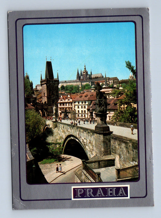 Pohlednice Praha Karlův most Hradčany (M28908)