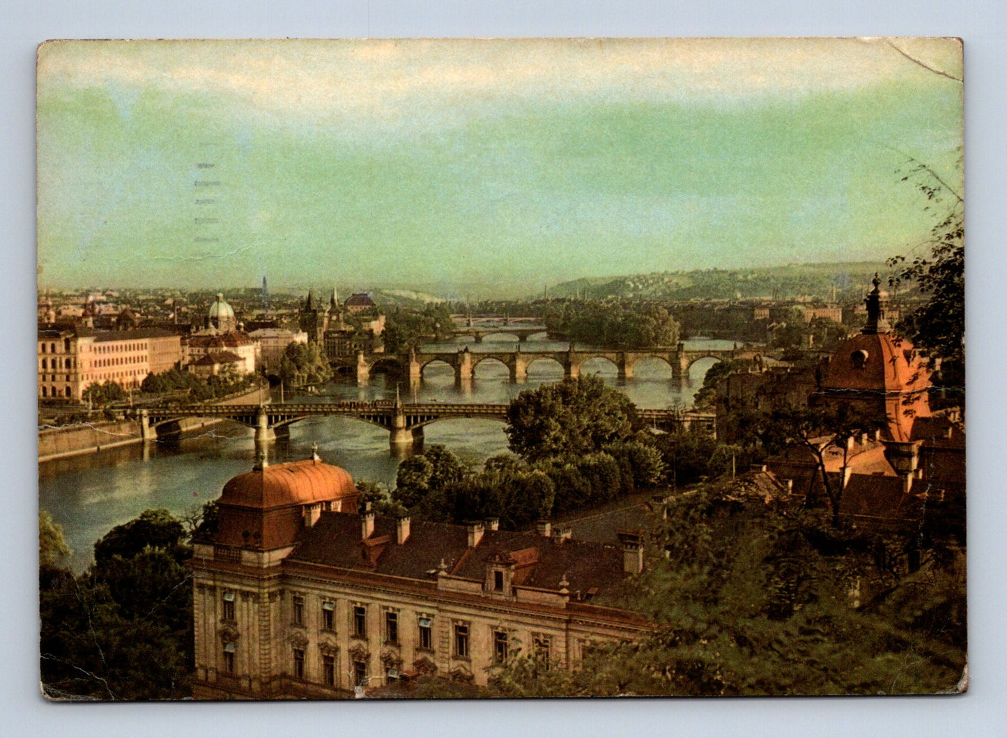 Pohlednice Praha Pražské mosty 1976 (M28911)