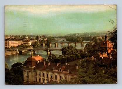 Pohlednice Praha Pražské mosty 1976 (M28911)