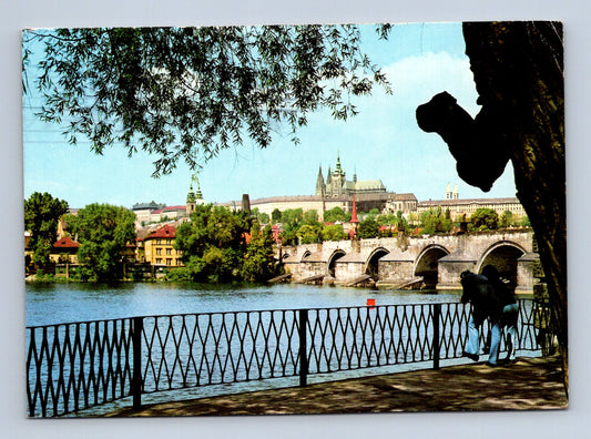 Pohlednice Praha Hradčany Karlův most 1975 (M28913)