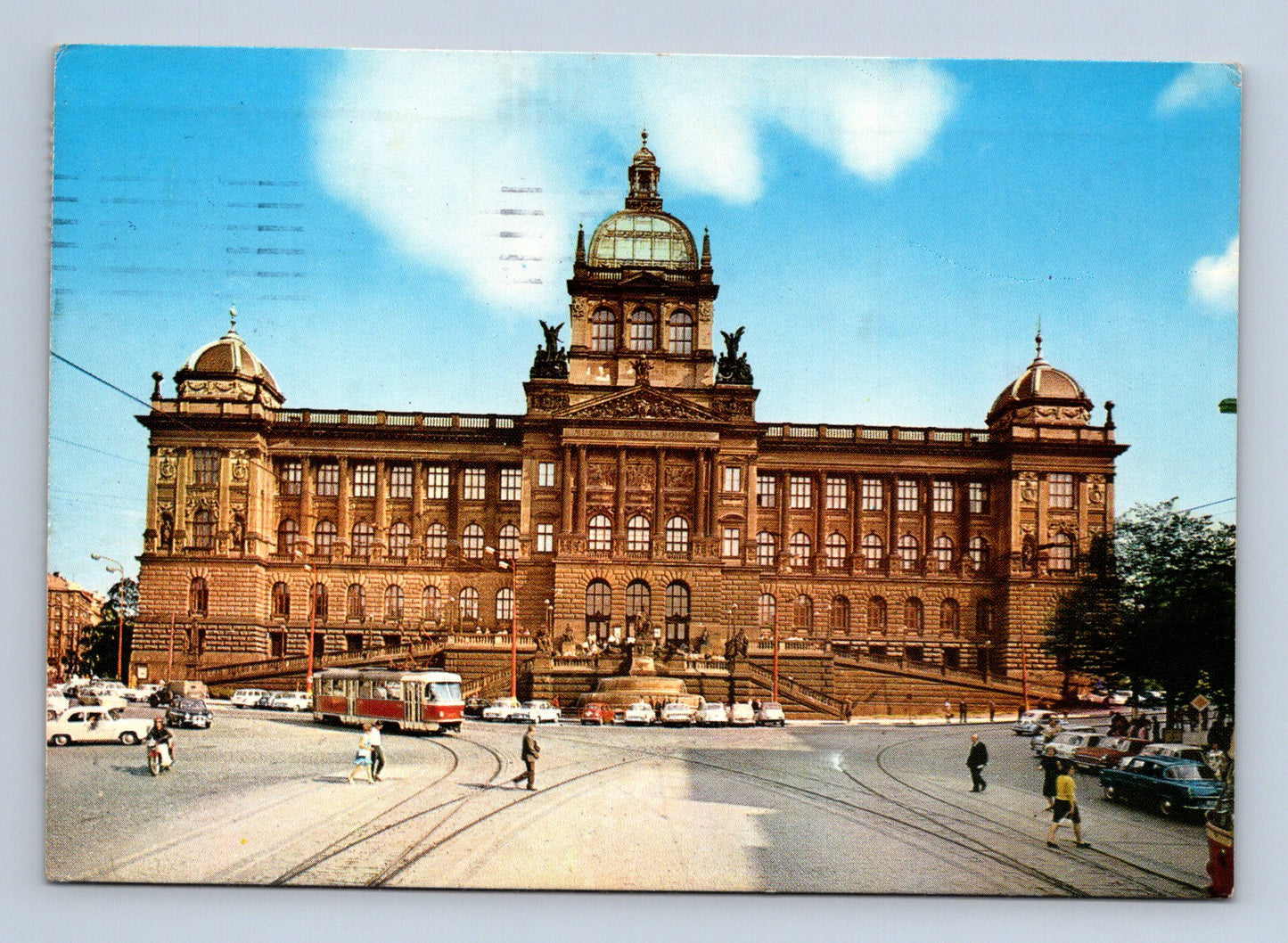 Pohlednice Praha Národní muzeum 1972 (M28914)