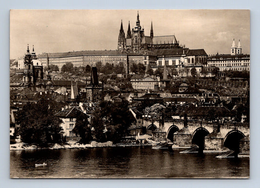 Pohlednice Praha Hradčany Karlův most 1959 (M28932)