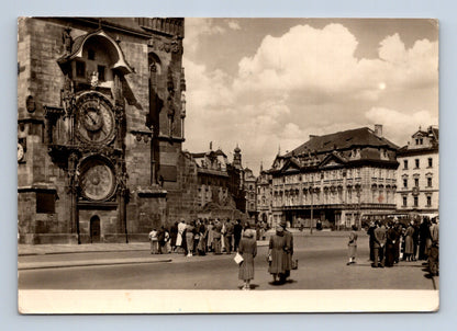 Pohlednice Praha Staroměstský orloj 1955 (M28940)