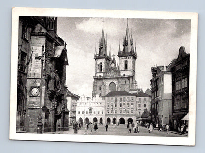 Pohlednice Praha Staroměstské náměstí Týnský chrám (M28951)