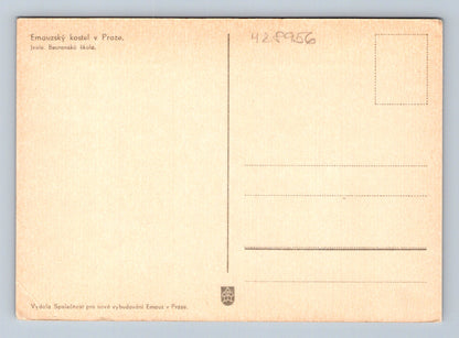 Pohlednice Praha Emauzy kostel betlém Jesle Beuronská škola (M28956)
