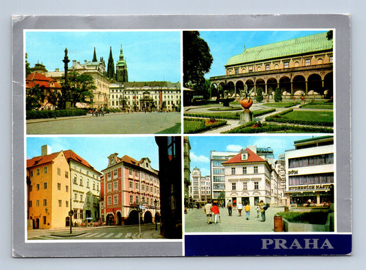 Pohlednice Praha různé pohledy 1988 (M28967)