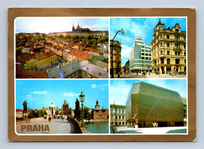 Pohlednice Praha různé pohledy cca 1980s (M28968)