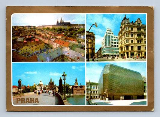Pohlednice Praha různé pohledy cca 1980s (M28968)