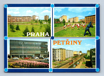 Pohlednice Praha Petřiny sídliště, moderní budovy (M28969)