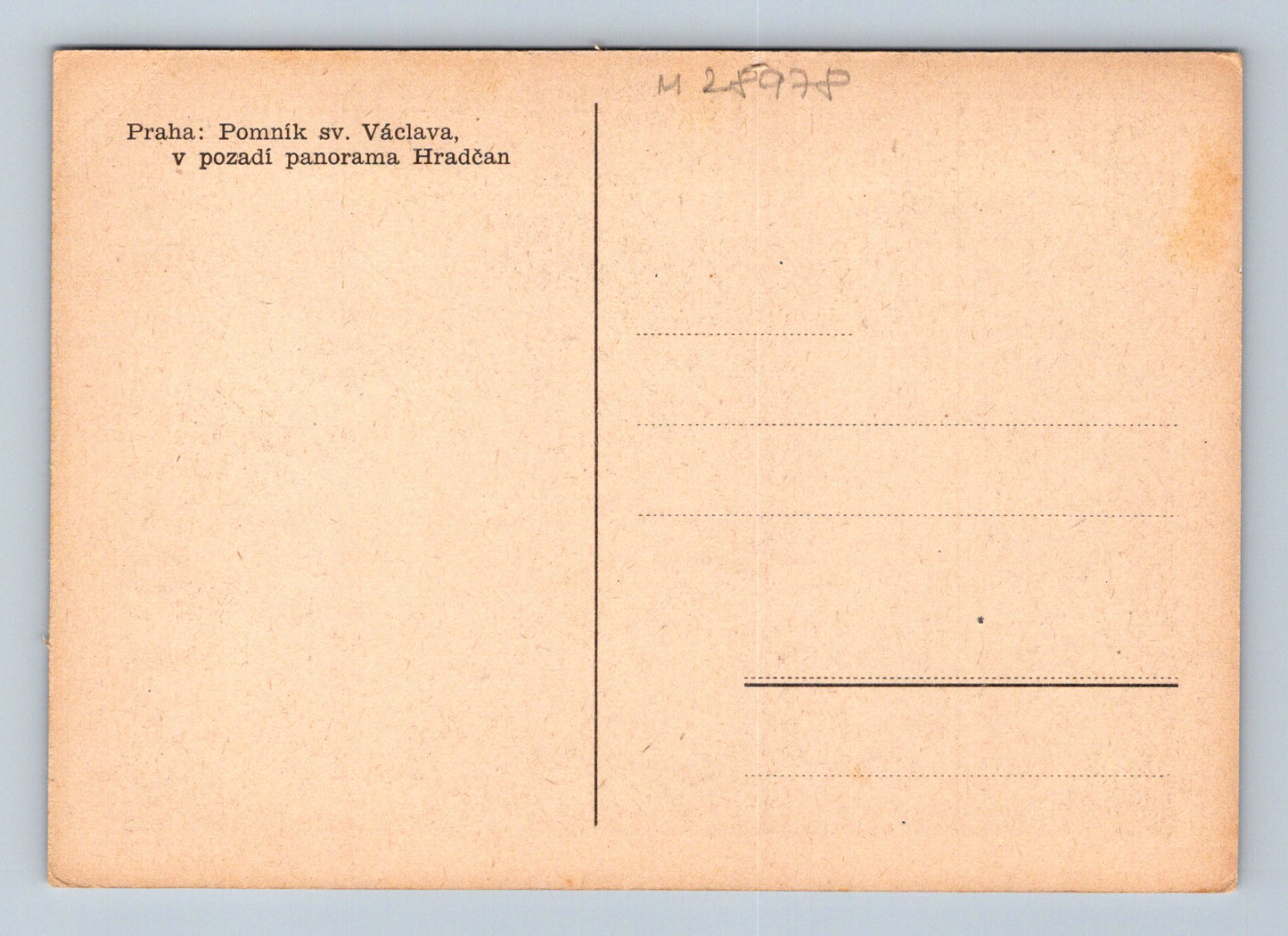 Praha Pomník sv. Václava Hradčany vlastenecký motiv (M28978)