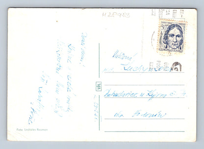 Pohlednice Velikonoční vajíčka a kočičky 1969 (M28983)