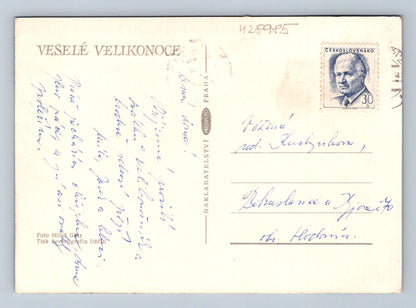 Pohlednice Velikonoční vajíčka pomlázka (M28985)