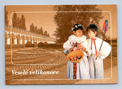 Pohlednice Kroměříž Květná zahrada Velikonoce 1995 (M28987)