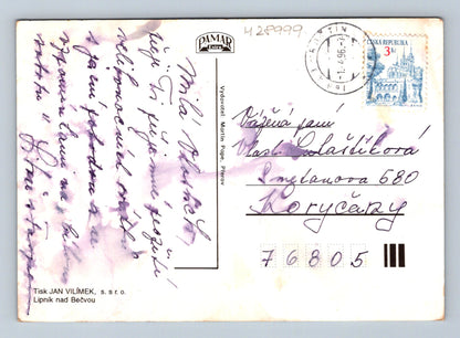 Pohlednice Velikonoce kuře z vejce 1997 (M28999)