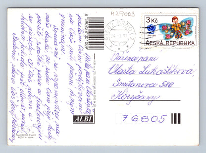 Pohlednice Velikonoční vajíčka a píšťalka 1997 (M29003)