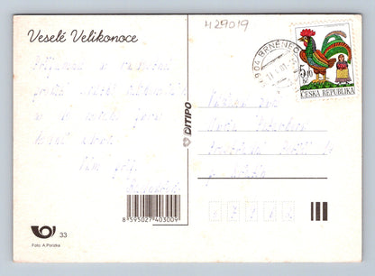 Pohlednice Velikonoční vajíčka 2001 (M29019)
