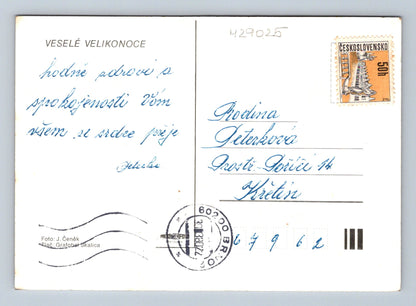 Pohlednice Velikonoční motiv 1962 (M29025)