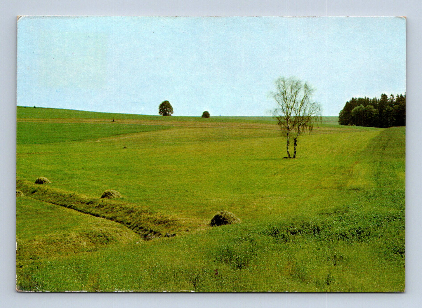 Pohlednice venkovská krajina (M29030)
