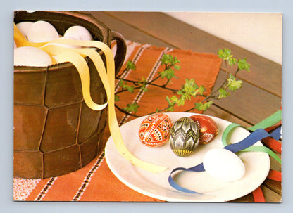 Pohlednice Velikonoční vajíčka 1985 (M29044)