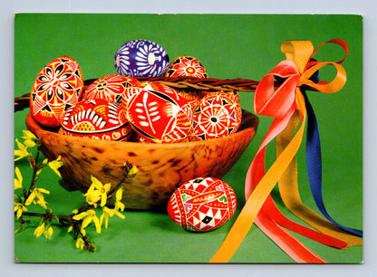 Pohlednice Velikonoce kraslice 1960s (M29046)