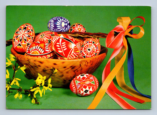 Pohlednice Velikonoce kraslice 1960s (M29046)