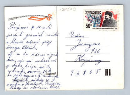 Pohlednice Velikonoční vajíčka 1967 (M29070)