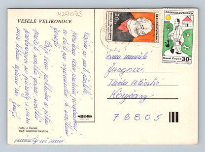 Pohlednice Československo Velikonoce vejce 197x (M29073)