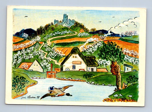 Pohlednice Josef Lada Veselé Velikonoce 1939 (M29094)