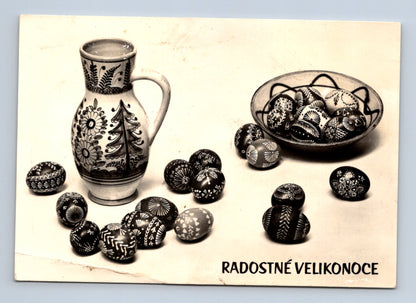 Pohlednice Velikonoce kraslice džbán (M29095)