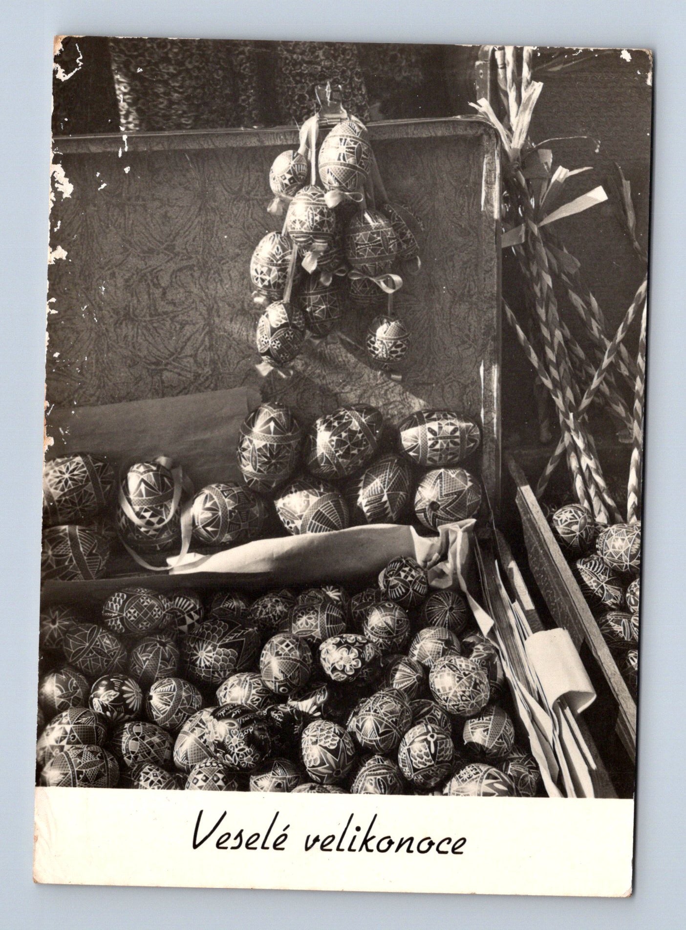 Pohlednice moravské kraslice 1959 (M29096)